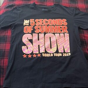 5 Seconds of Summer Black T-Shirt